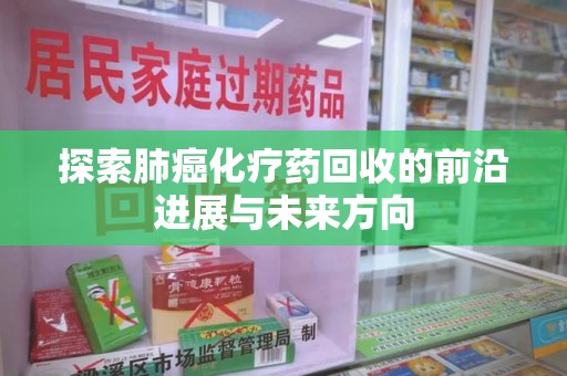 嘉兴探索肺癌化疗药回收的前沿进展与未来方向